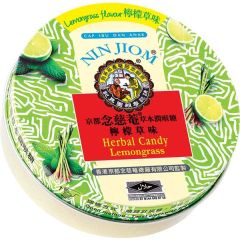 Nin Jiom Herbal Candy Lemongrass Flavour 60gr