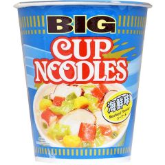 Nissin Big Cup Instant Noodles Seafood Flavour 100g 