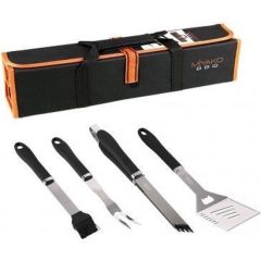 烧烤烤具四件套 / Miyako BBQ Set 4 -Delig Met Opbergtas
