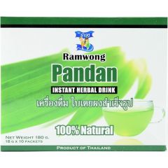 Ramwong Brand Instant Pandan Drank 180g 