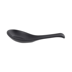 Melamine Zen Soup Spoon 14.6x3.8cm Black
