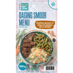 Chef Kok Daging Smoor Menu diepvries 500g