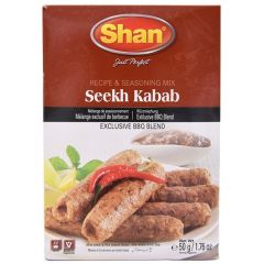 Shan Seekh Kabab Recipe & Seasoning Mix 50g