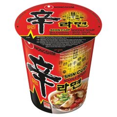 Nong Shim Instant Cup Noedelsoep Heet en Pittige Smaak 68g