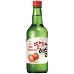Jinro Soju With Strawberry Flavor 360ml 13% Alcohol