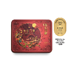 香港美心 双黄莲蓉月饼 (4x185克) 740克 