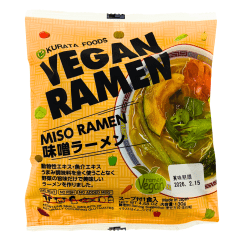 Kurata Vegan Ramen Meal Miso Flavor 130g