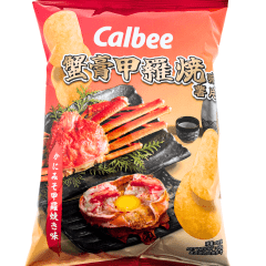 卡樂比蟹黃烤燒味薯片 68克