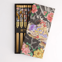 东京筷子礼品/5双 黑帮鲤鱼