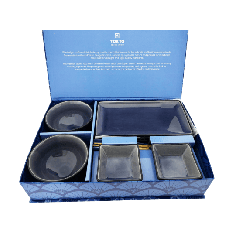 東京日式壽司套裝 灰紫色 8件