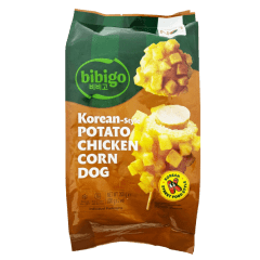 CJ Bibigo Koreaanse Stijl Aardappel-Kip Corndog 200g
