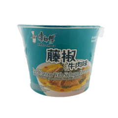 Kangshifu Inst Noodles Beef&SCPepper Bowl 108g