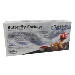 Tales of the Ocean 蝴蝶开背白虾（26/30）500克