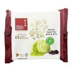 SMH Bevroren Matcha Rode Bonen Bapao 4st 160g