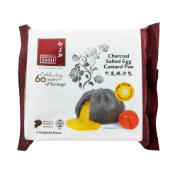 SMH Bevroren Houtskool Gezouten Ei Bapao 4st 160g