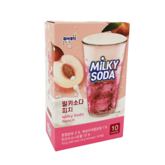 We Are Foody Milky Soda Powder Drink (Peach Flavour) 120g