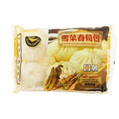 富字雪菜香筍包 6只 300克