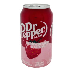 Dr Pepper Strawberries & Cream 355ml