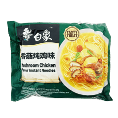 Baixiang Tasty Treat Mushroom Chicken Flavor Instant Noodles 104g