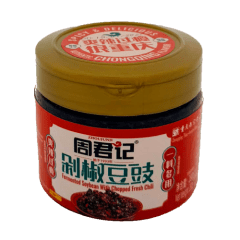 Zhou Jun Ji Fermented Soybean With Chopped Fresh Chili 280g
