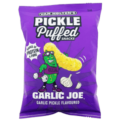 Van Holten Garlic Joe Pickle & Garlic Puffs 90g