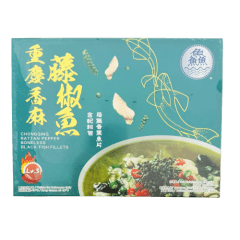Zwarte Vis zonder graten met Chongqing Rotanpeper smaak 280g