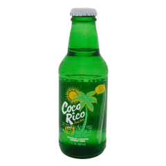 Coco Rico Naturally flavored Coconut Soda Glass Bottle 207ml