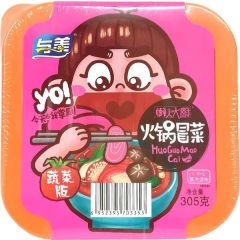 与美 自发热 火锅冒菜蔬菜版 425克
