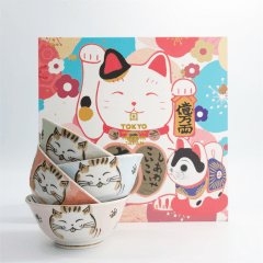 Tokyo Mixed Bowls Kawaii 4pcs Giftset 15x7cm