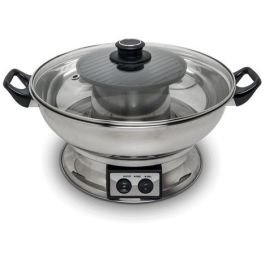 Remo Elektrische Fonduepan 3.8ltr 30cm met grillplaat