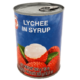 Cock Canned Lychee in Syrup 565g | Amazing Oriental