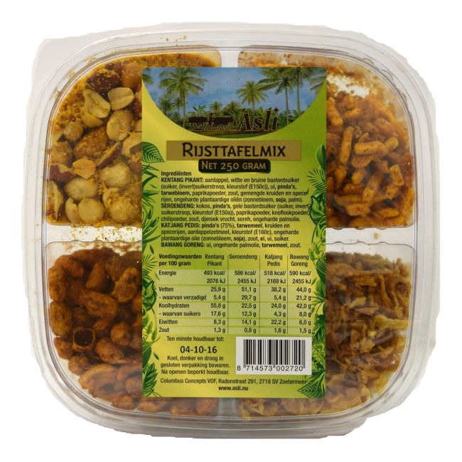 Asli Rijsttafel mix