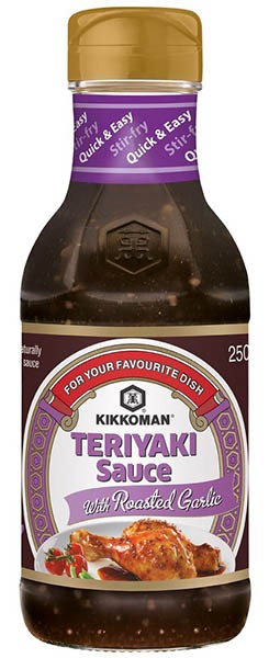 Teriyaki sos sa pečenim belim lukom