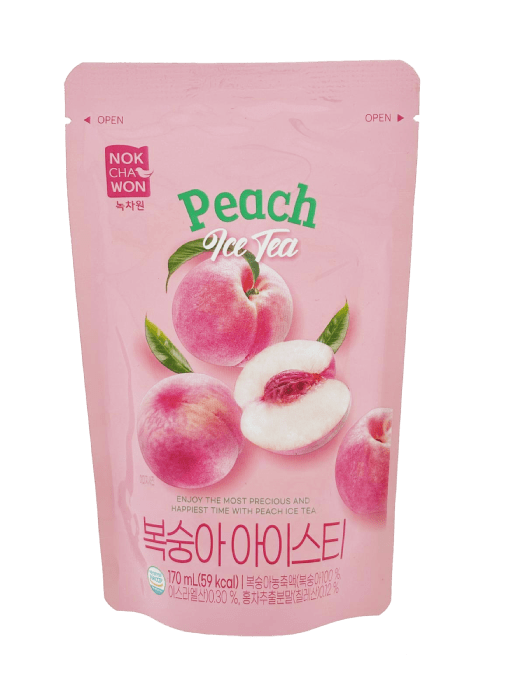 Nok Cha Won Peach Ice Tea (Pouch) 170ml | Amazing Oriental