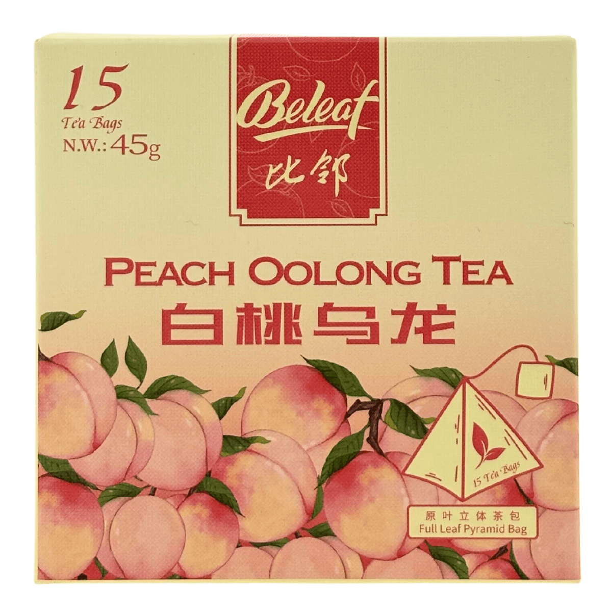 Oolong Tea with Peach Flavour 45g | Amazing Oriental