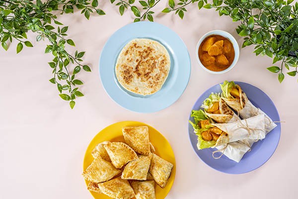 Chicken Curry Paratha Roti Chicken Curry GypsyPlate