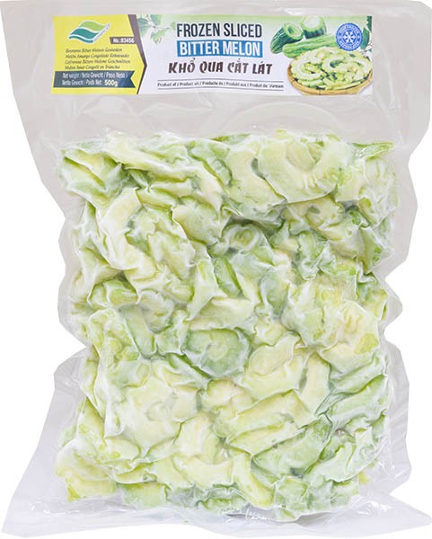 Frozen Slices of Bitter Melon 500g | Amazing Oriental